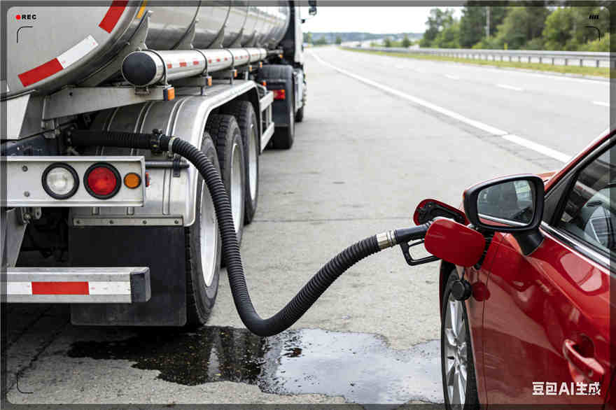 渝北区汽车救援送水案例